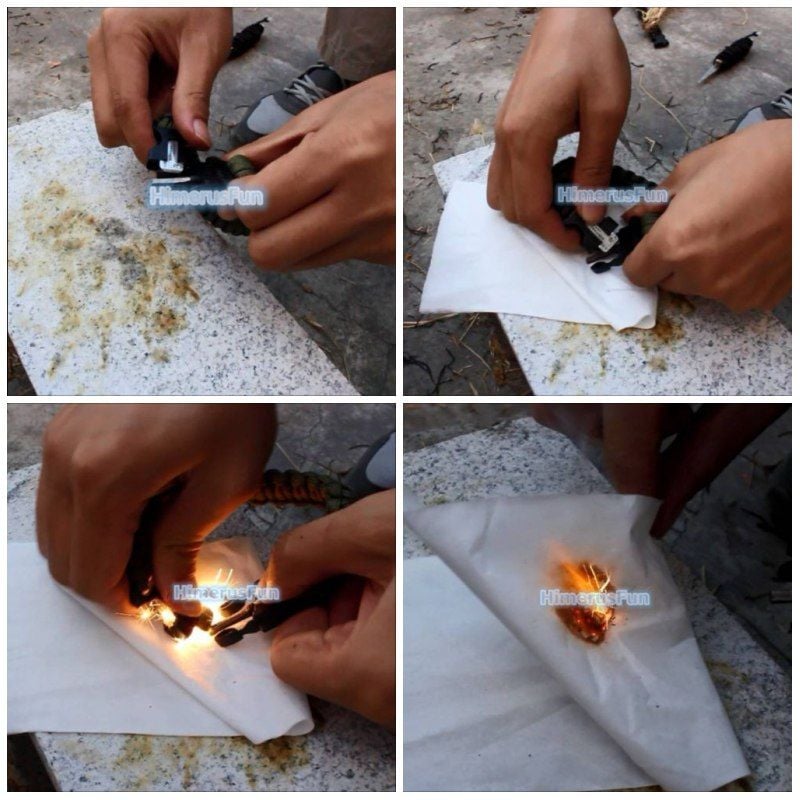 Survival Magnesıum Paracord Bileklik