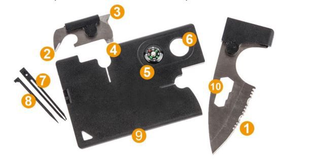 FOKSİYONEL KART BIÇAK