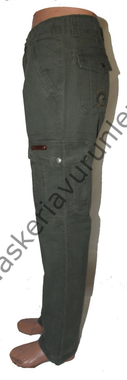 JEEP HAKİ RENK KARGO PANTOLON
