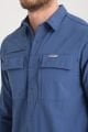 TAD GEAR TAKTİKAL CEPLİ LİKRALI GÖMLEK MAVİ