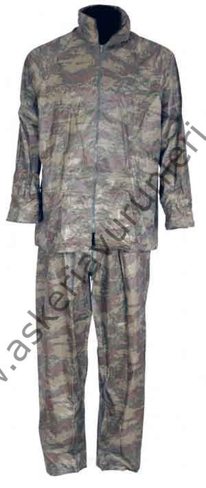 NANO RENK KAMUFLAJ YAĞMURLUK TAKIMI