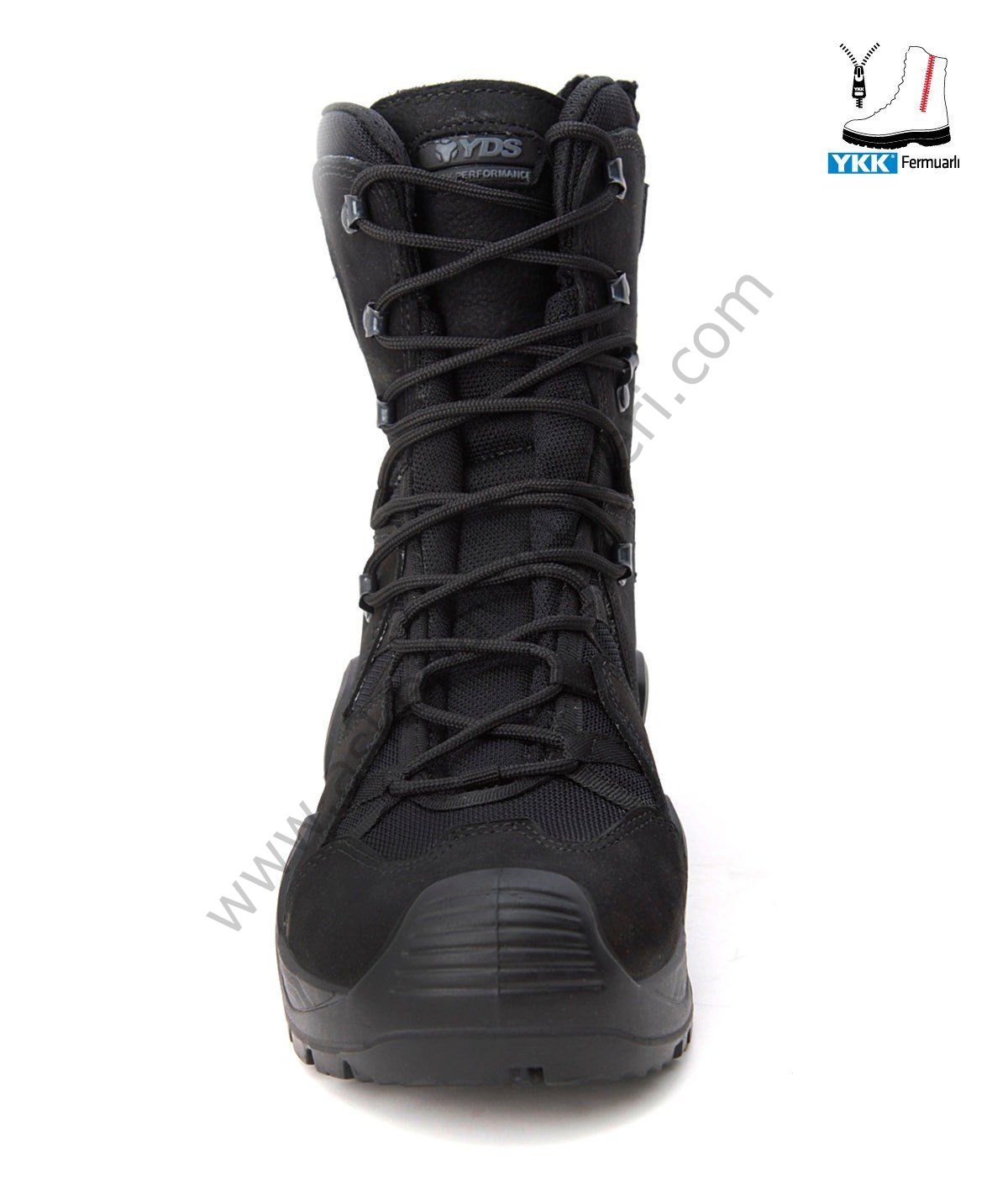 YDS ASTOR TAKTİKAL FERMUARLI SİYAH BOT