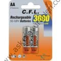 CFL 3000 AA ŞARJLI KALEM PİL 2li
