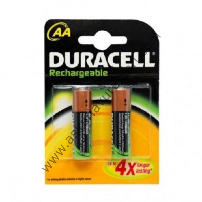 Duracell Şarj Edilebilir Kalem Pil AA 2 li