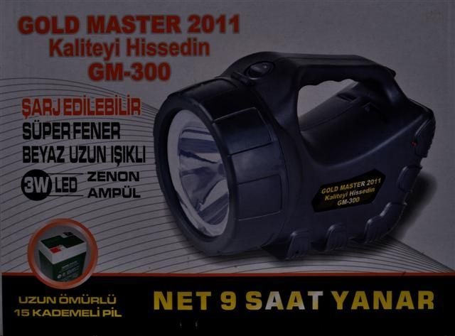 Goldmaster Ledli Projektör