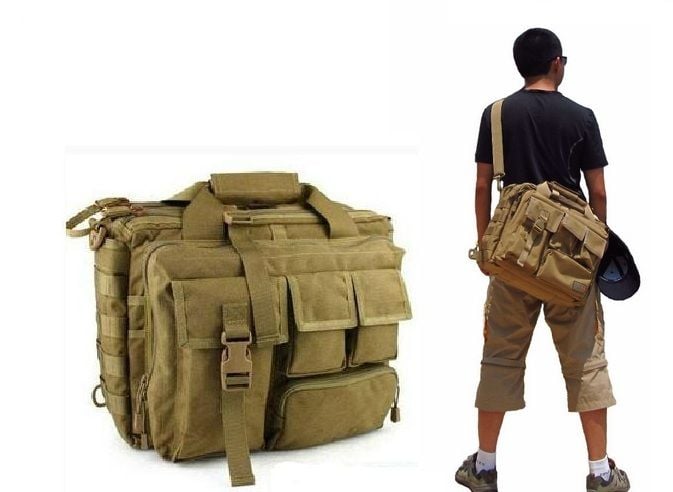 Tactical Laptop Notebook Shoulder Bag Case