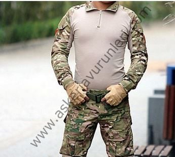 COMBAT OPERASYON TİŞÖRTÜ MULTİCAM RENK