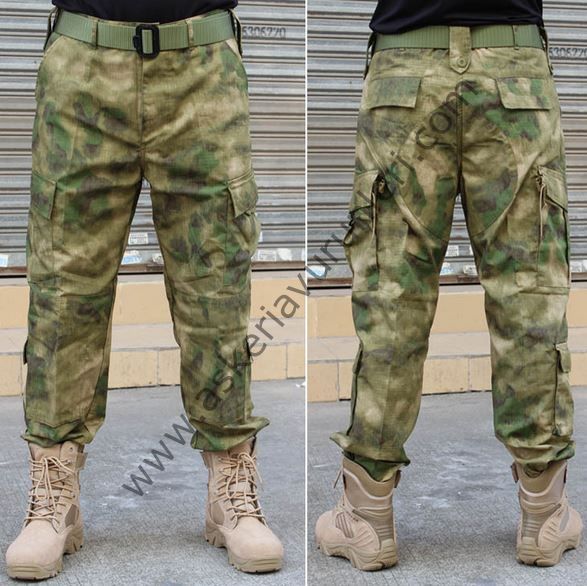 MILITARY KARGO PANTOLON GREEN A-TACS