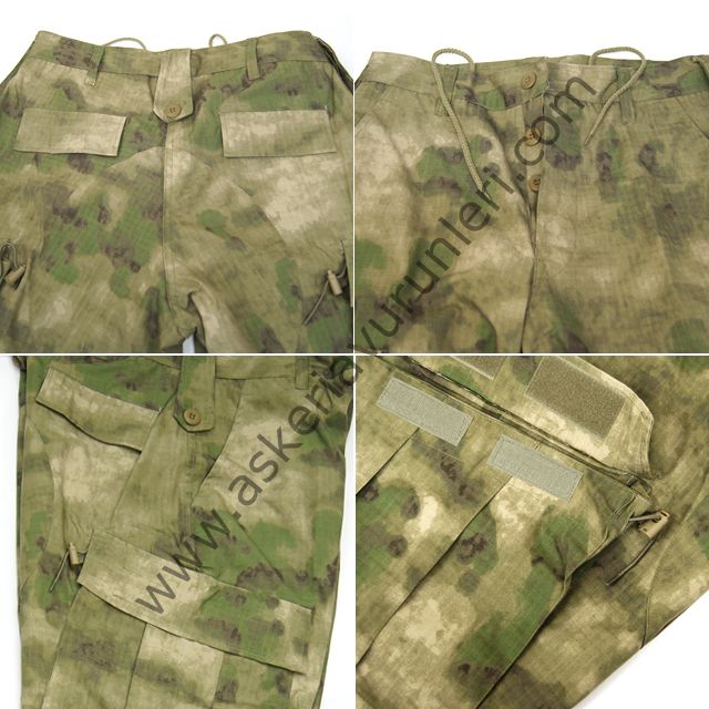 MILITARY KARGO PANTOLON GREEN A-TACS