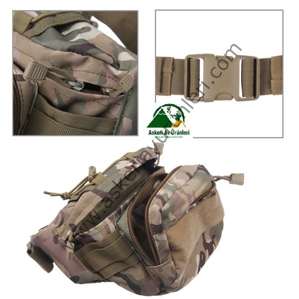 Military Tactical Bel Çantası  [ Acu Dijital Renk ]