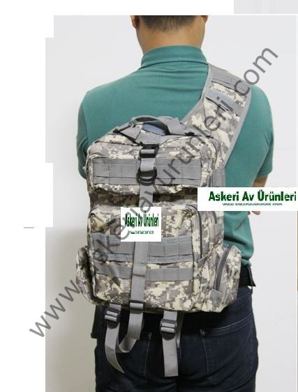 Outdoor Sports Military Tactical Single Shoulder Camping Bag Hardal Renk Çanta