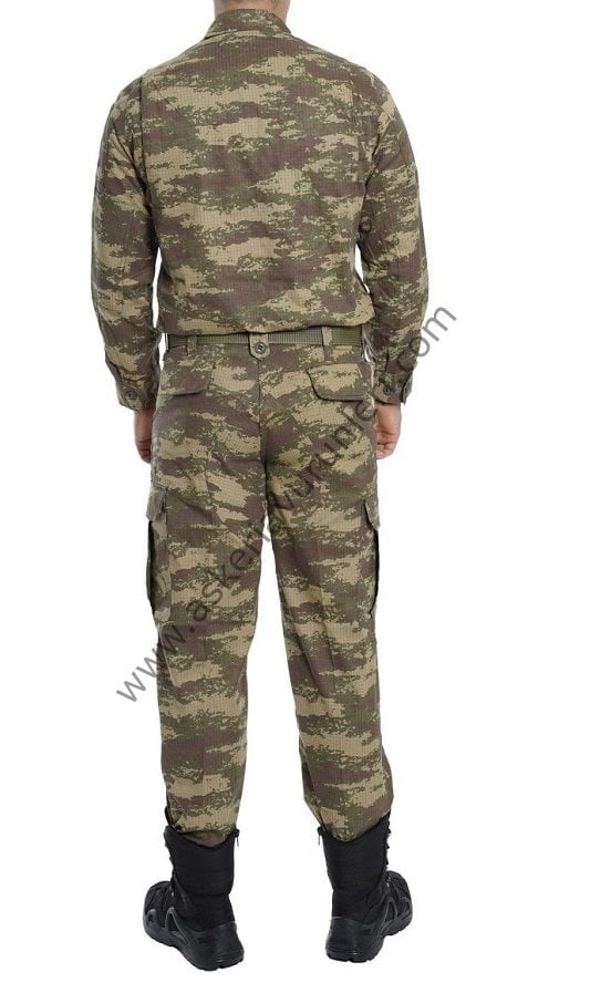 TSK ASKERİ NANO RENK KAMUFLAJ TAKIM (GÖMLEK-PANTOLON)