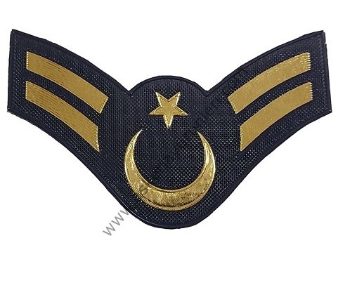 Yeni Jandarma Asayiş Astsubay Çavuş Plastik Rütbe (BİR ÇİFT CIRTLI)