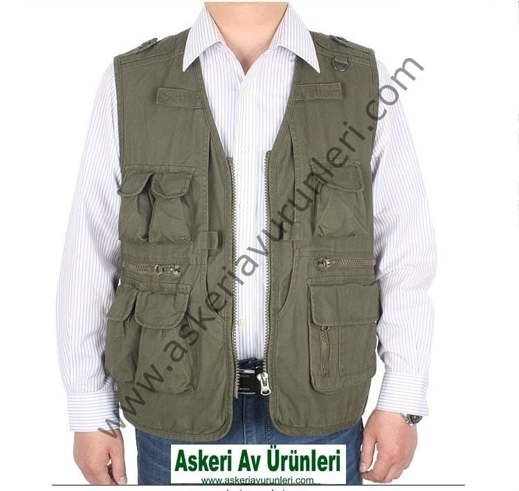 FASHION ÇOK CEPLİ YELEK