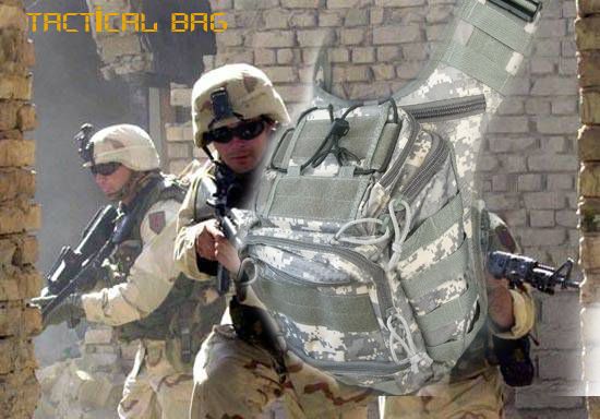 Dijital Tactical Shoulder Utility Gear Bag -Tactical Kol Çantası