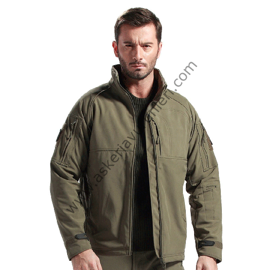 Shark Skin SoftShell Taktikal Su Geçirmez Mont V4