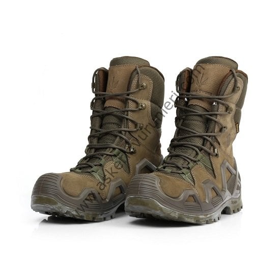 Single Sword Taktikal Askeri Fermuarlı Bot Yeşil Renk