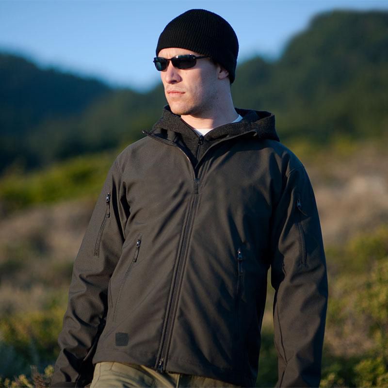 Shark Skin Soft Shell Jacket > İçi Polarlı Su Geçirmez Mont