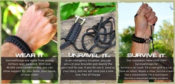 PARACORD SURVİVAL PARAŞÜT İPİ DÜDÜKLÜ BİLEKLİK