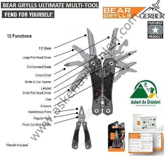 Gerber Bear Grylls Ultimate Multi Tool
